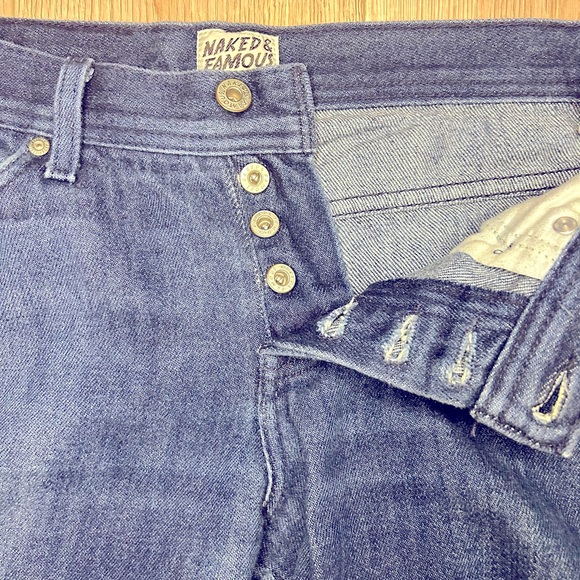 Naked & Famous Denim- Straight leg- Size 31 - Picture 4 of 5